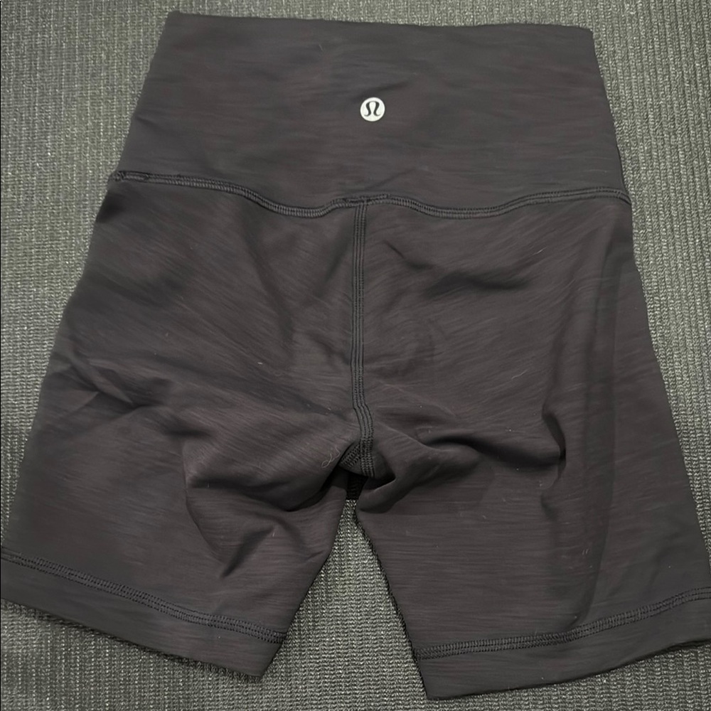 lululemon athletica Black Bike Shorts Moisture-Wicking